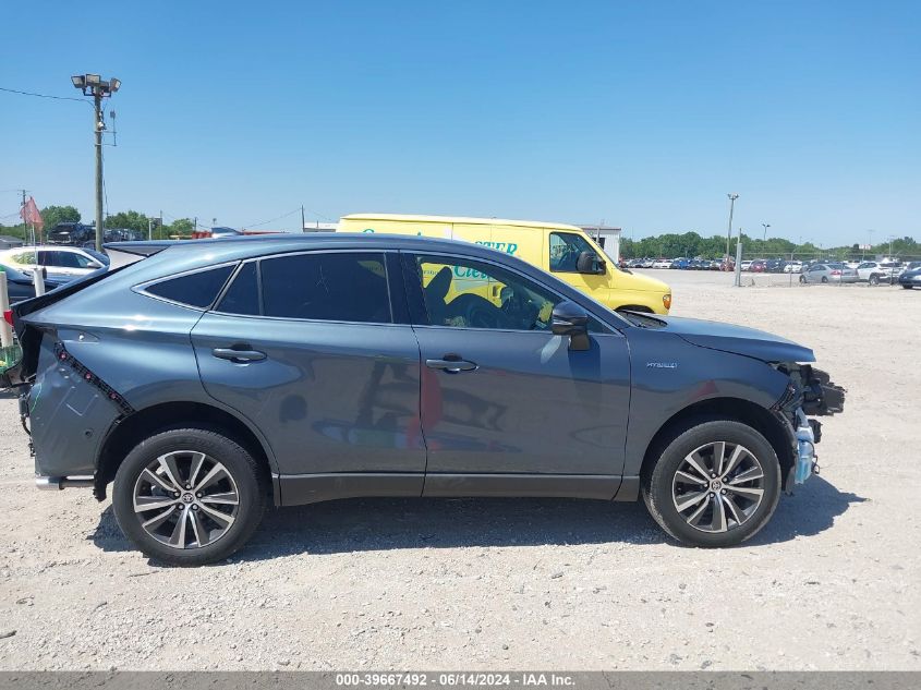 2021 Toyota Venza Le VIN: JTEAAAAH4MJ032814 Lot: 39667492