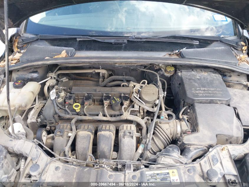 2014 Ford Focus Titanium VIN: 1FADP3N21EL207842 Lot: 39667494