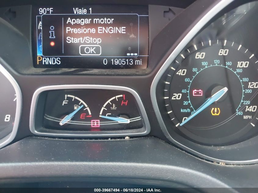 2014 Ford Focus Titanium VIN: 1FADP3N21EL207842 Lot: 39667494