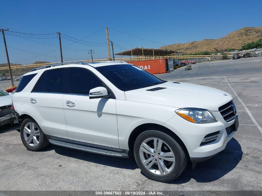 2015 Mercedes-Benz Ml 350 VIN: 4JGDA5JBXFA606769 Lot: 39667502