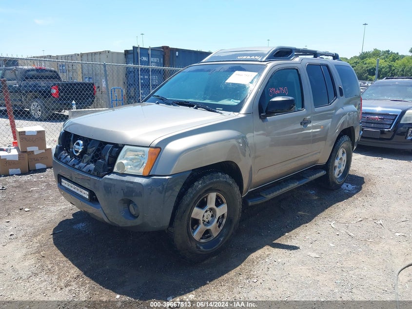 2005 Nissan Xterra S VIN: 5N1AN08W05C640208 Lot: 39667513