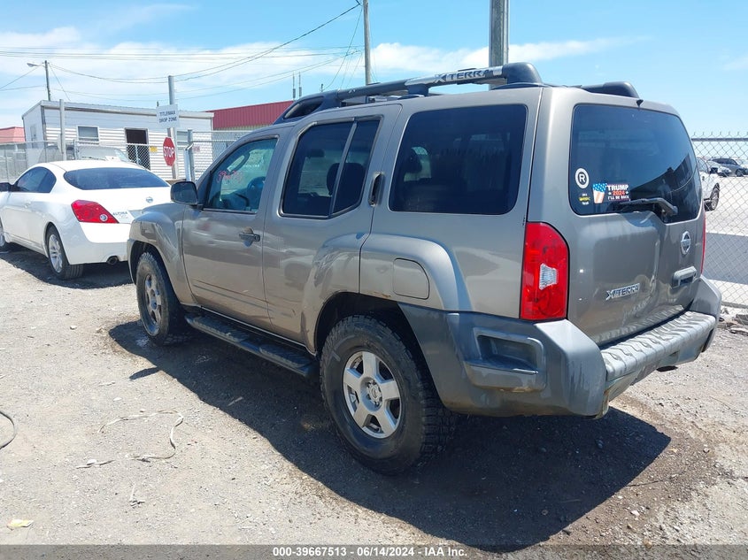 2005 Nissan Xterra S VIN: 5N1AN08W05C640208 Lot: 39667513