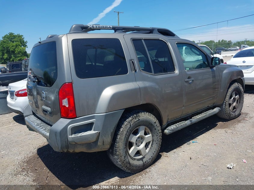 2005 Nissan Xterra S VIN: 5N1AN08W05C640208 Lot: 39667513