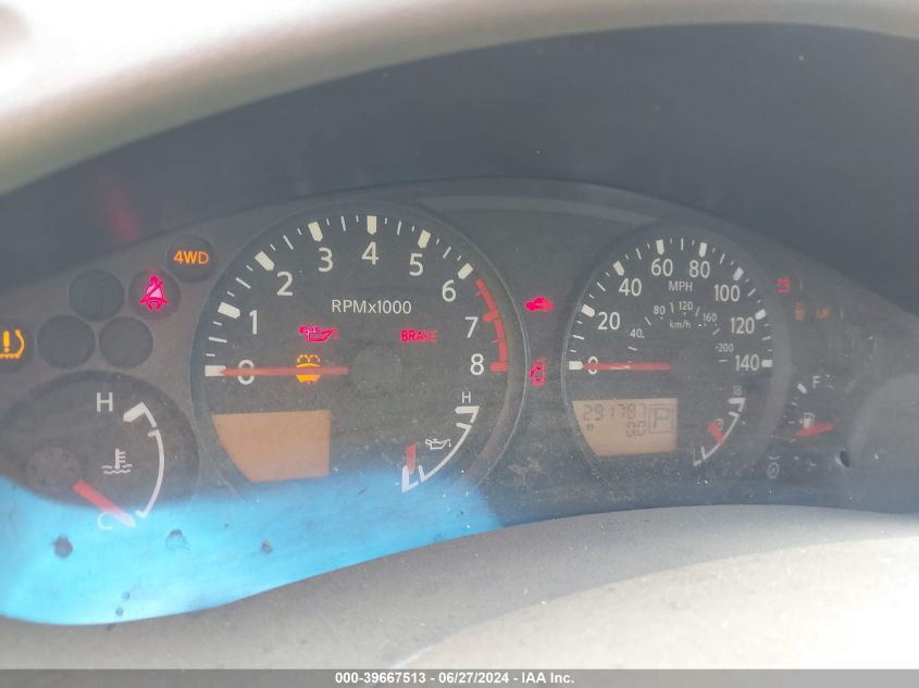 2005 Nissan Xterra S VIN: 5N1AN08W05C640208 Lot: 39667513