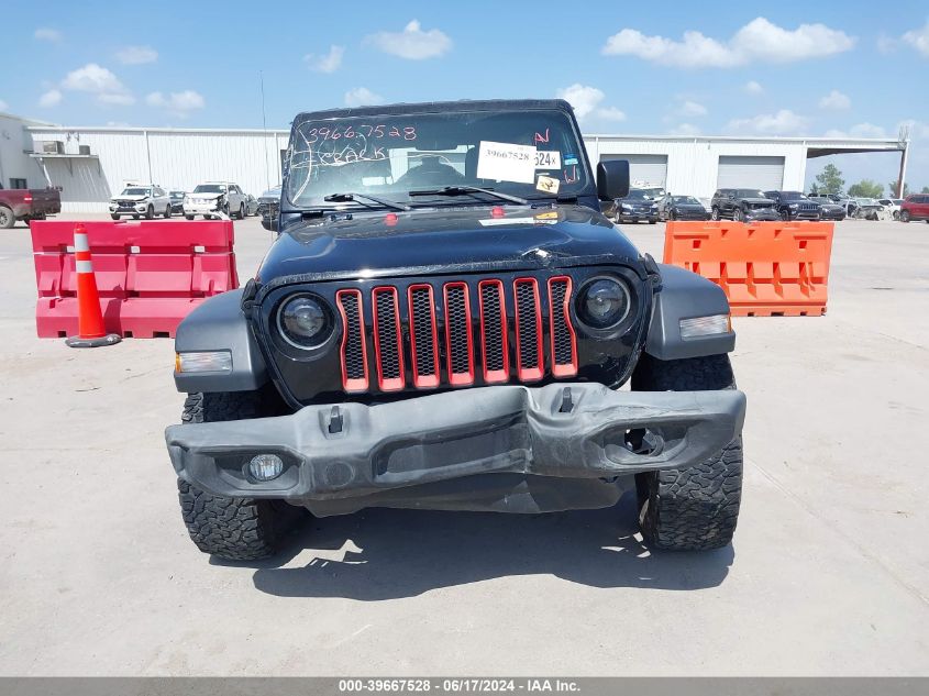 2018 Jeep Wrangler Unlimited Sport S 4X4 VIN: 1C4HJXDN2JW317940 Lot: 39667528