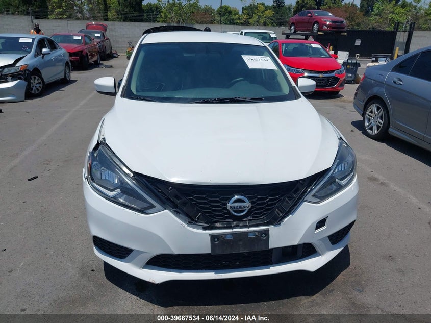 2018 Nissan Sentra Sv VIN: 3N1AB7AP3JL629360 Lot: 39667534