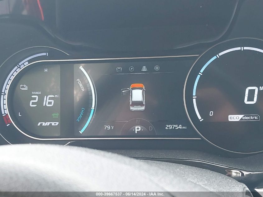 2022 Kia Niro Ev Ex VIN: KNDCC3LG8N5117558 Lot: 39667537