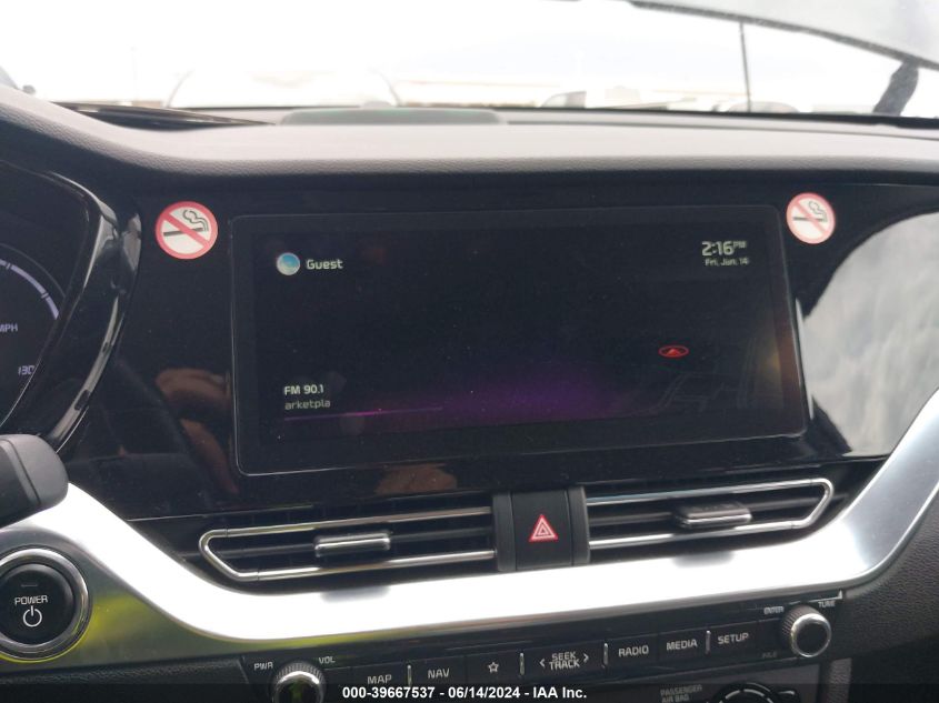 2022 Kia Niro Ev Ex VIN: KNDCC3LG8N5117558 Lot: 39667537