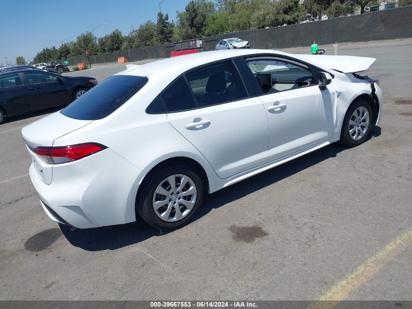 2021 Toyota Corolla Le VIN: JTDEPMAE8MJ128960 Lot: 39667553