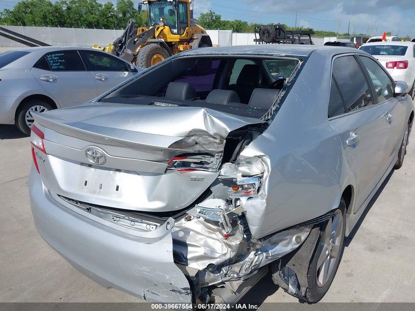 2012 Toyota Camry Se VIN: 4T1BF1FKXCU539966 Lot: 39667554