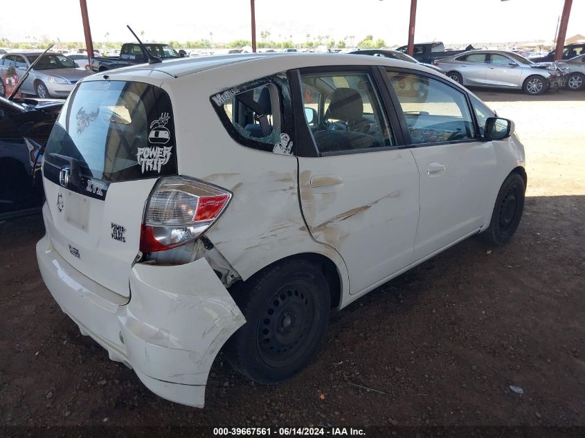 2013 Honda Fit VIN: JHMGE8H3XDC063560 Lot: 39667561