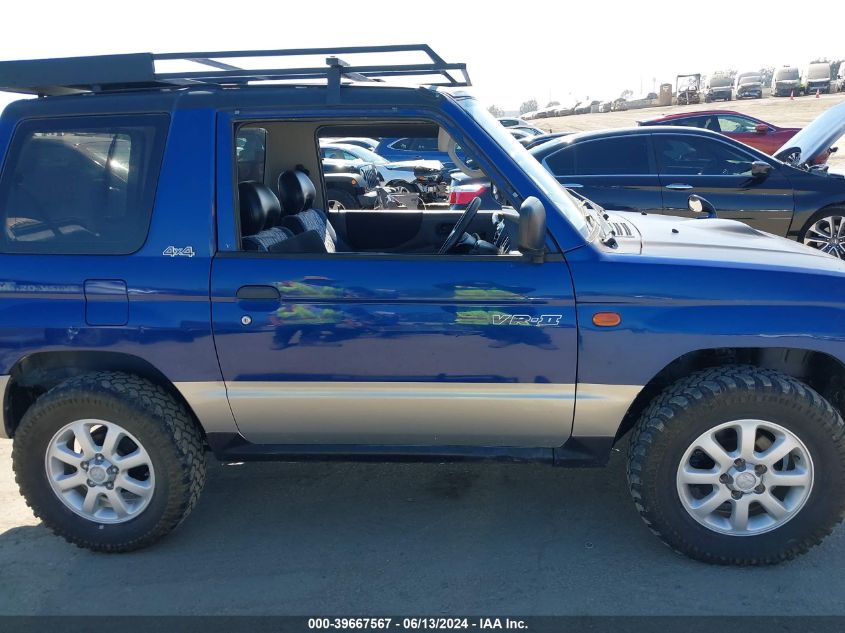 1996 Mitsubishi Pajero VIN: H56A0102960 Lot: 39667567