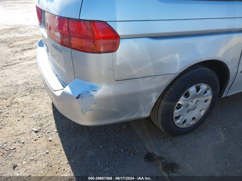 2001 Honda Odyssey Lx VIN: 2HKRL18531H544503 Lot: 39667568