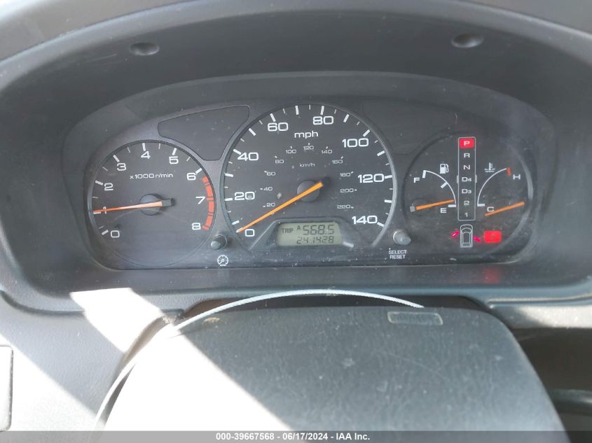 2001 Honda Odyssey Lx VIN: 2HKRL18531H544503 Lot: 39667568