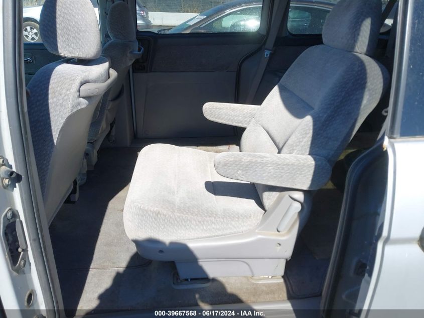 2001 Honda Odyssey Lx VIN: 2HKRL18531H544503 Lot: 39667568