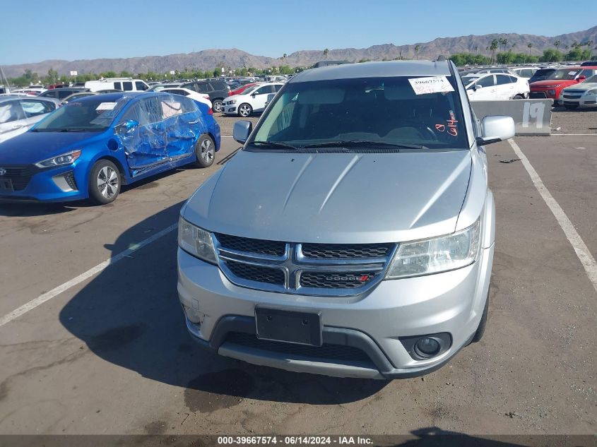 2013 Dodge Journey Sxt VIN: 3C4PDCBG1DT601344 Lot: 39667574