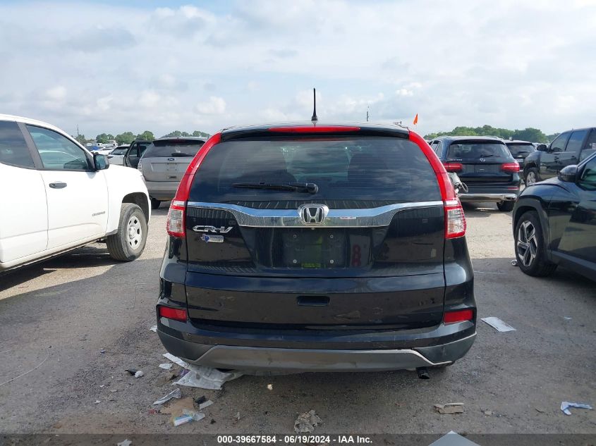 2015 Honda Cr-V Lx VIN: 3CZRM3H3XFG701266 Lot: 39667584