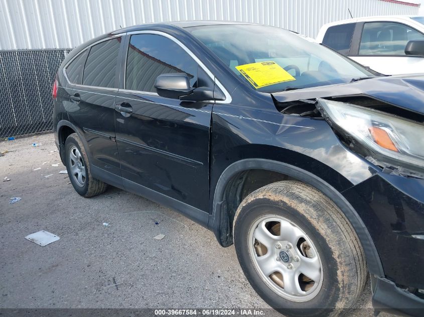 2015 Honda Cr-V Lx VIN: 3CZRM3H3XFG701266 Lot: 39667584