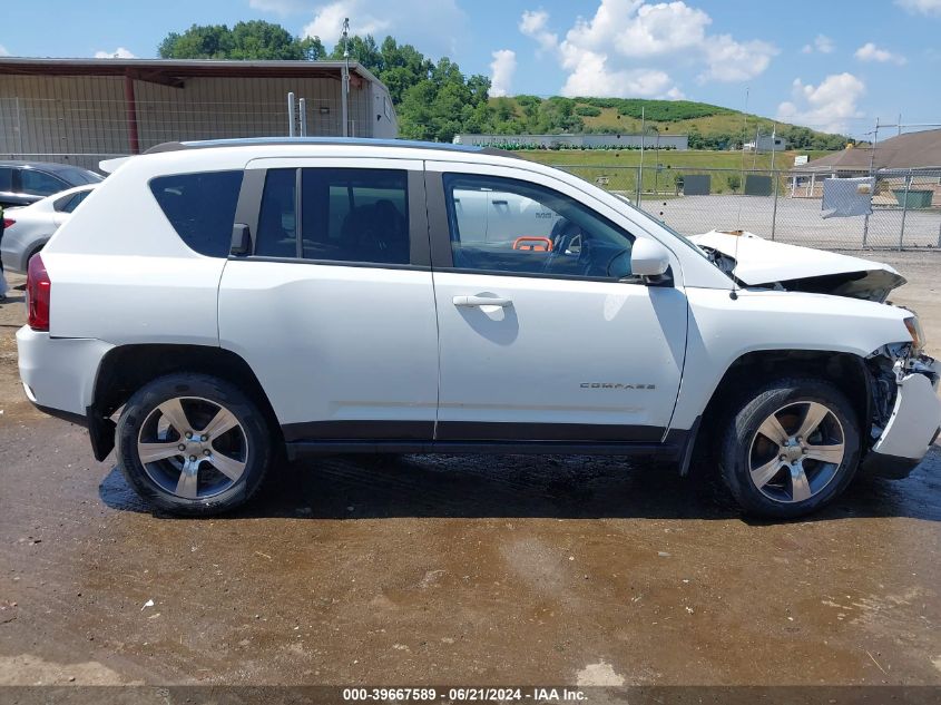 2016 Jeep Compass High Altitude Edition VIN: 1C4NJDEB8GD558542 Lot: 39667589