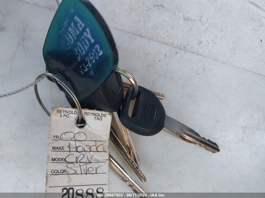 2000 Honda Cr-V Lx VIN: JHLRD1849YC044214 Lot: 39667603