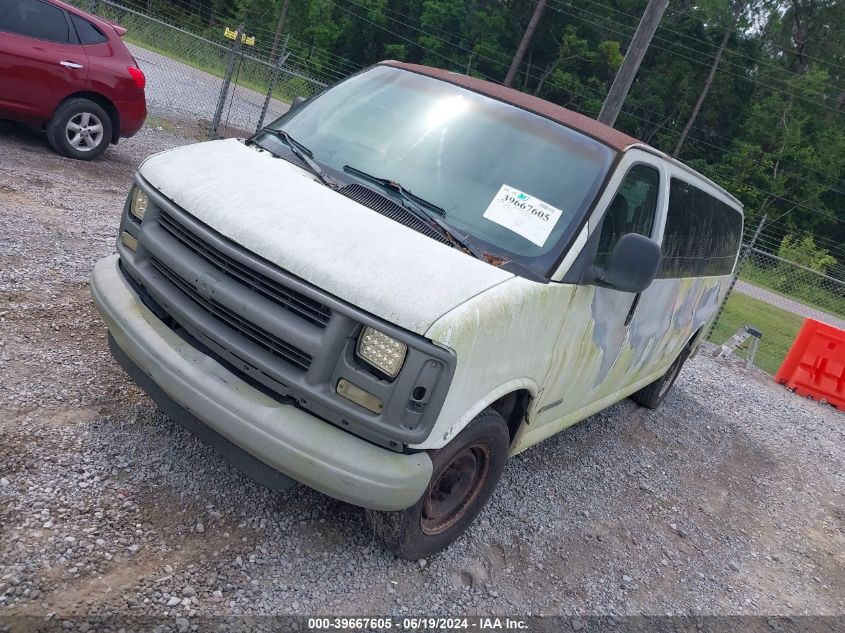 2002 Chevrolet Express VIN: 1GAHG39R221129008 Lot: 39667605