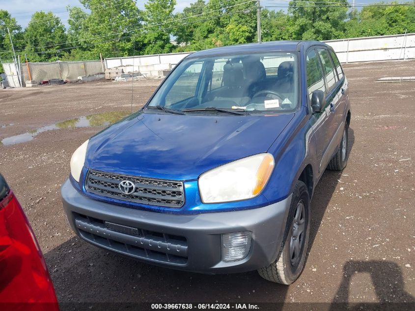 2002 Toyota Rav4 VIN: JTEGH20V526003812 Lot: 39667638