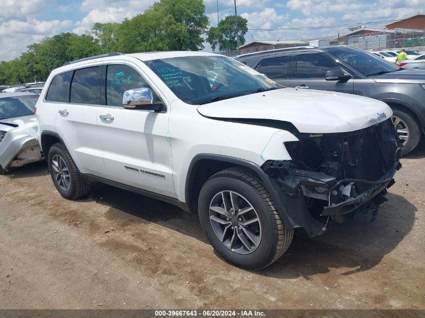 2019 Jeep Grand Cherokee Limited 4X4 VIN: 1C4RJFBG0KC608054 Lot: 39667643