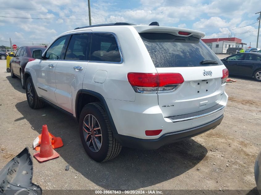 2019 Jeep Grand Cherokee Limited 4X4 VIN: 1C4RJFBG0KC608054 Lot: 39667643