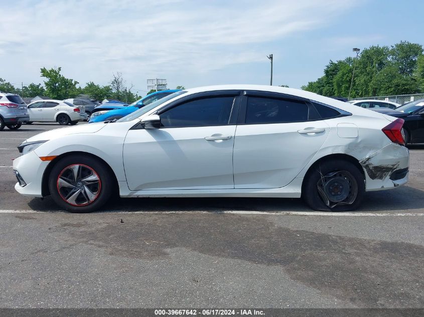 2019 Honda Civic Lx VIN: 2HGFC2F65KH539420 Lot: 39667642
