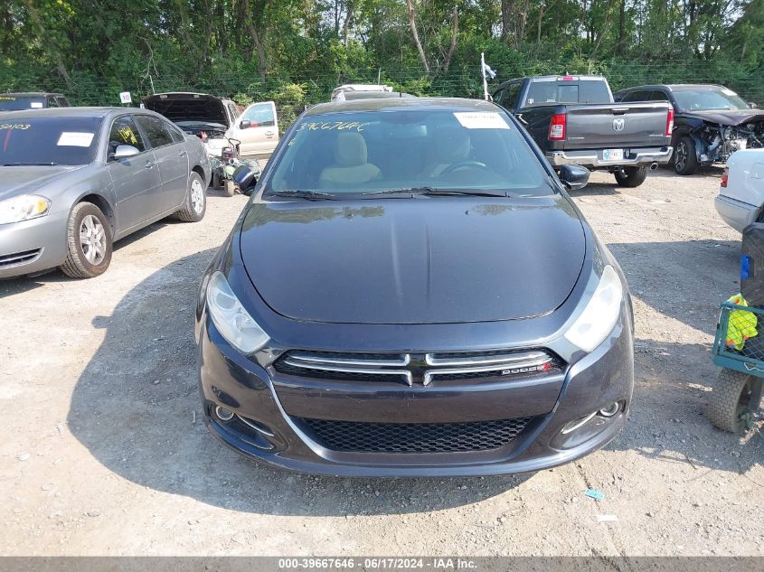 2013 Dodge Dart Limited VIN: 1C3CDFCH8DD711972 Lot: 39667646