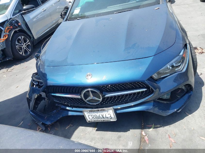 2020 Mercedes-Benz Cla 250 VIN: WDD5J4GB3LN035422 Lot: 39667665