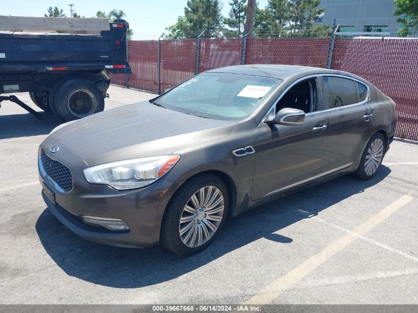 2015 Kia K900 Premium VIN: KNALU4D40F6024176 Lot: 39667668