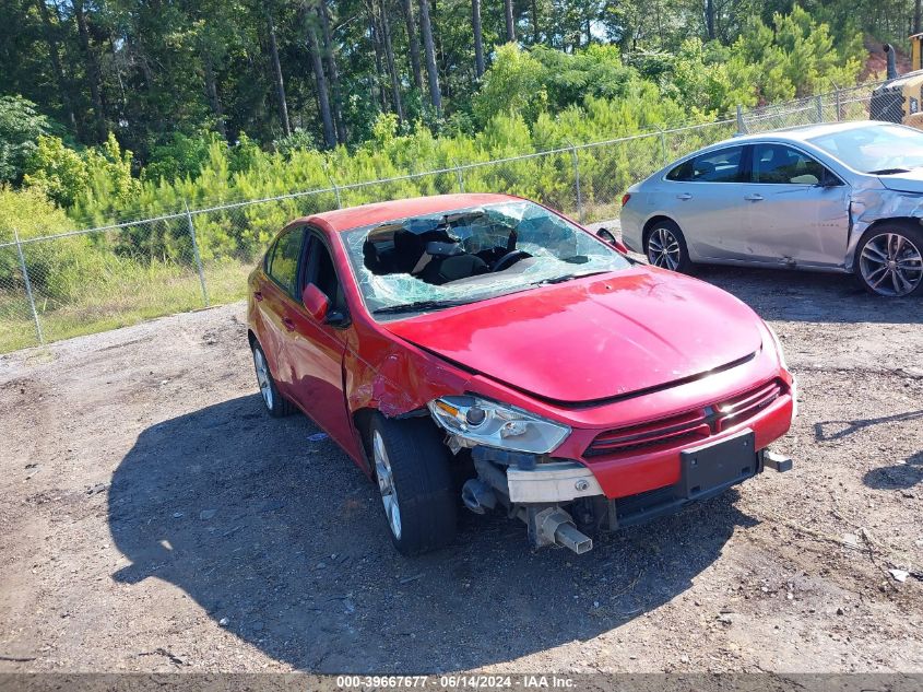 2013 Dodge Dart Sxt VIN: 1C3CDFBA0DD188516 Lot: 39667677