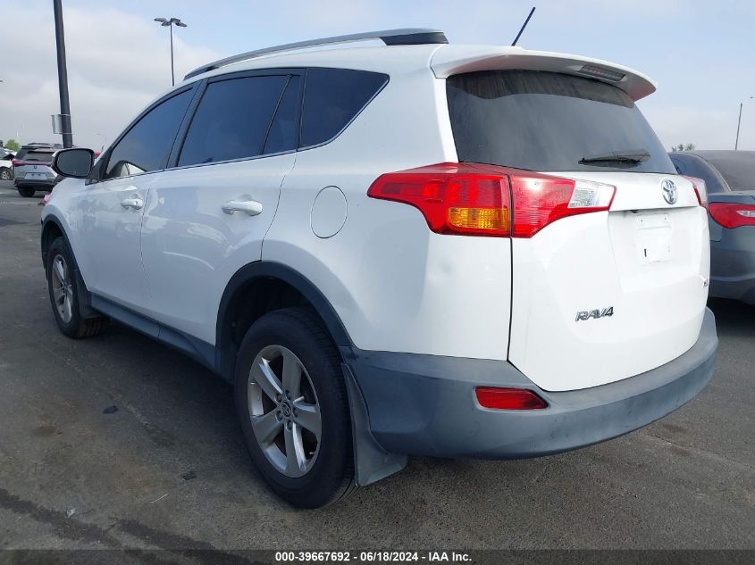 2015 Toyota Rav4 Xle VIN: 2T3WFREV9FW165941 Lot: 39667692