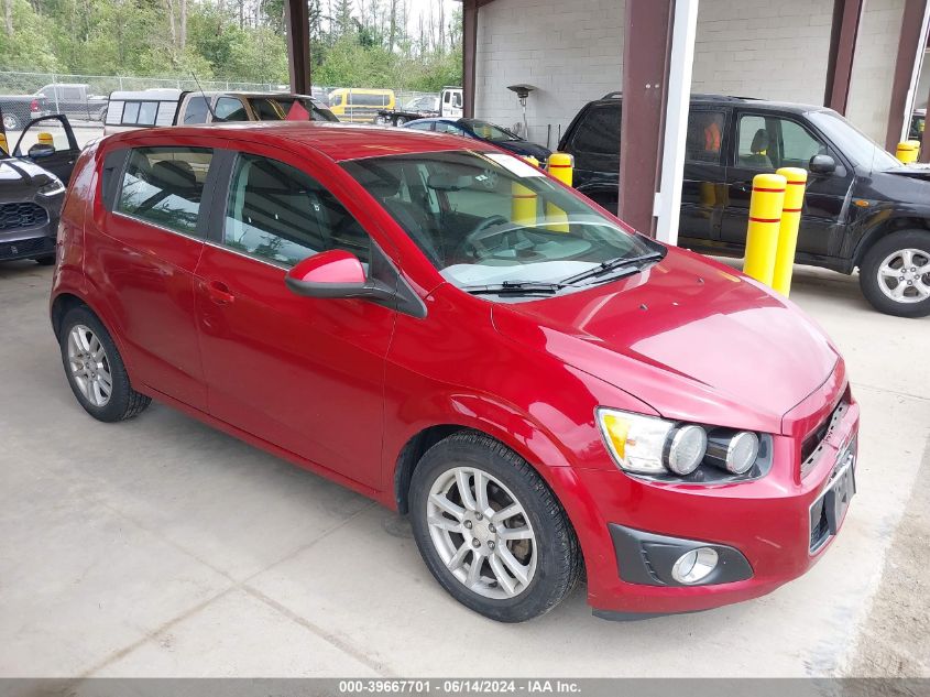 2013 Chevrolet Sonic Lt Auto VIN: 1G1JC6SG3D4247545 Lot: 39667701