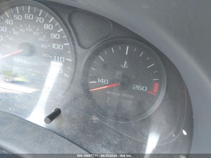 2000 Chevrolet Impala VIN: 2G1WF55K6Y9249526 Lot: 39667711