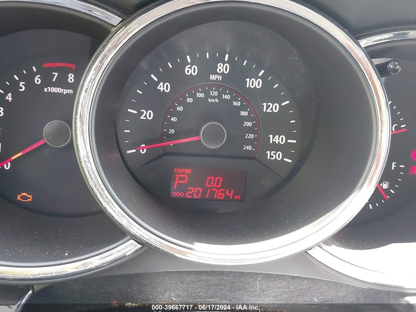 2011 Kia Sorento Lx VIN: 5XYKT4A12BG051334 Lot: 39667717