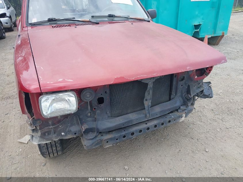 1992 Toyota Pickup 1/2 Ton Short Wheelbase VIN: JT4RN81A7N0092813 Lot: 39667741