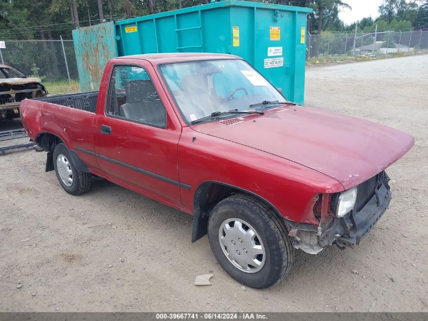 1992 Toyota Pickup 1/2 Ton Short Wheelbase VIN: JT4RN81A7N0092813 Lot: 39667741