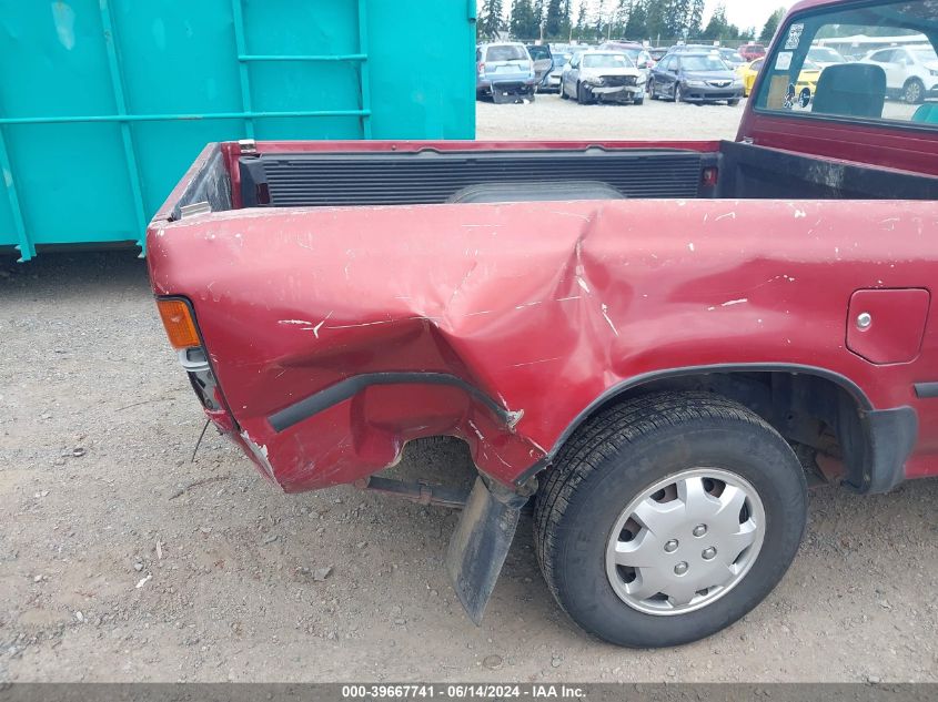 1992 Toyota Pickup 1/2 Ton Short Wheelbase VIN: JT4RN81A7N0092813 Lot: 39667741