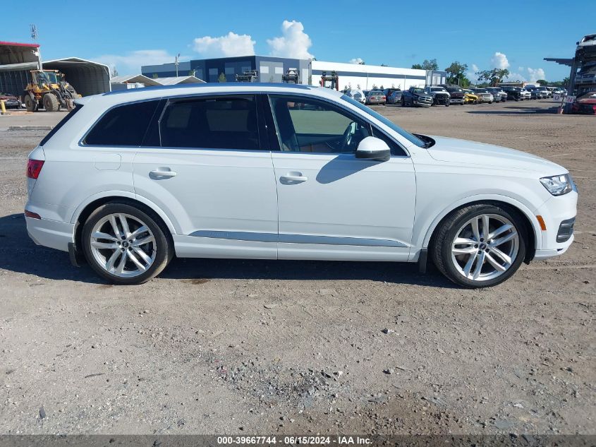 2017 Audi Q7 3.0T Premium VIN: WA1VAAF73HD055229 Lot: 39667744