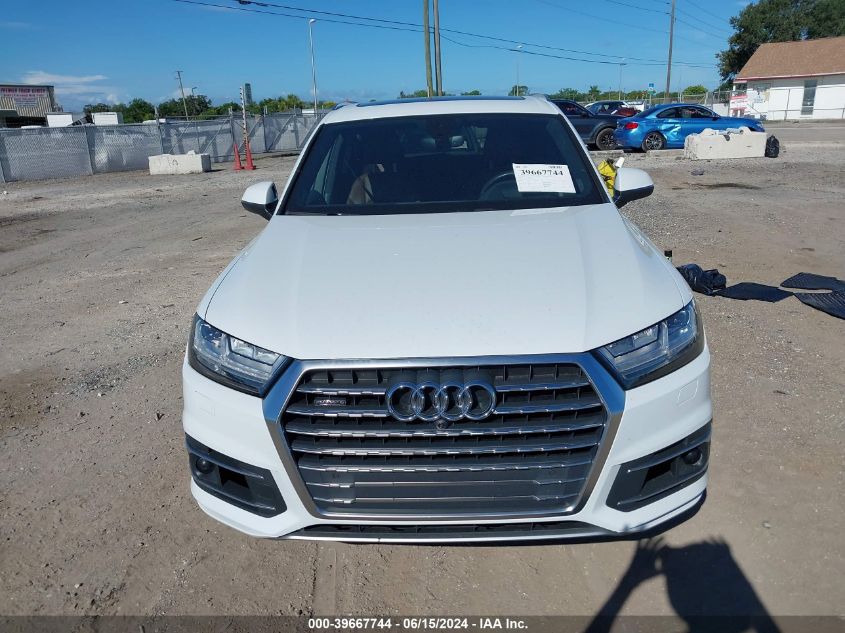 2017 Audi Q7 3.0T Premium VIN: WA1VAAF73HD055229 Lot: 39667744