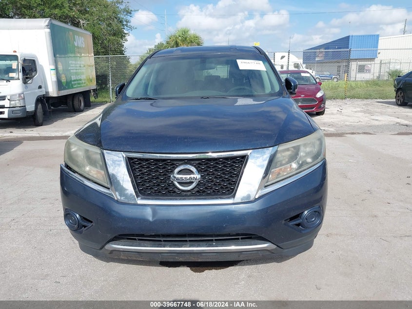 2013 Nissan Pathfinder S VIN: 5N1AR2MN7DC675274 Lot: 39667748