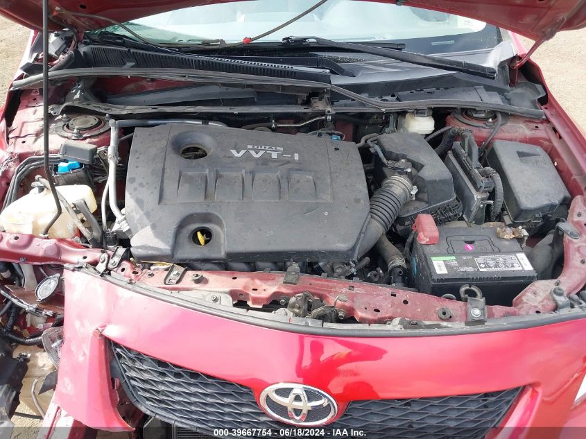 2009 Toyota Corolla VIN: 1NXBU40E99Z076446 Lot: 39667754