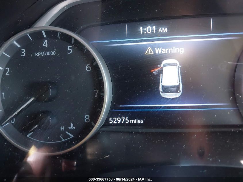 2019 Nissan Murano S VIN: 5N1AZ2MJXKN135352 Lot: 39667758