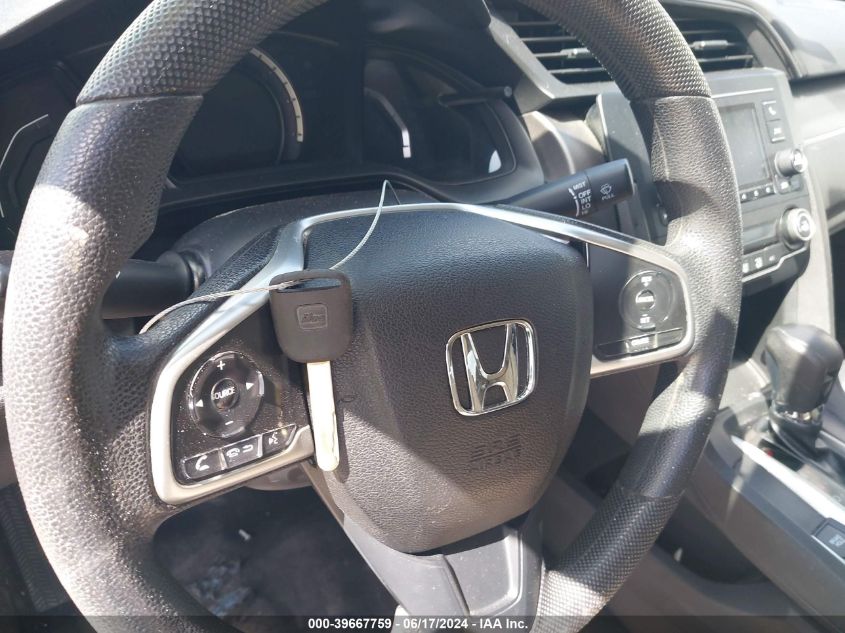 2018 Honda Civic Lx VIN: 19XFC2F53JE016010 Lot: 39667759