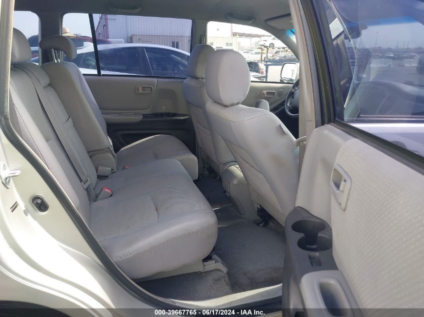 2007 Toyota Highlander VIN: JTEGD21A770167919 Lot: 39667765