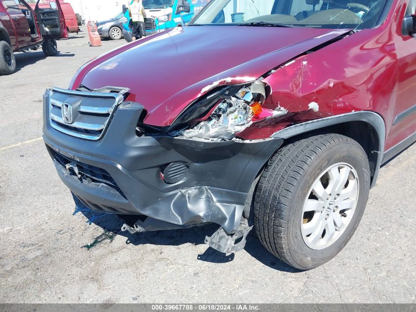 2005 Honda Cr-V Ex VIN: JHLRD78885C025820 Lot: 39667788