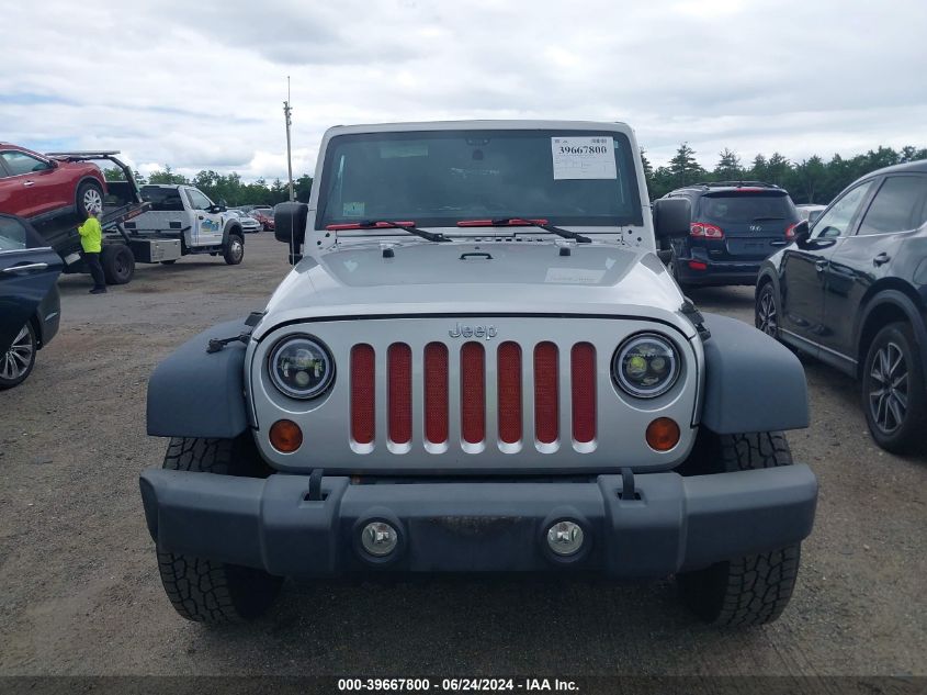 2012 Jeep Wrangler Unlimited Sport VIN: 1C4BJWDG5CL252538 Lot: 39667800