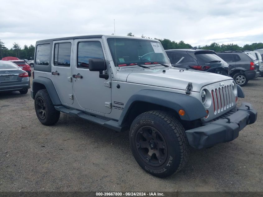 2012 Jeep Wrangler Unlimited Sport VIN: 1C4BJWDG5CL252538 Lot: 39667800